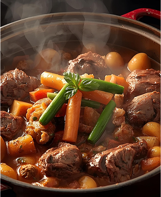 Recette historique de la Marmite de Lesdiguières, plat de noces festif et convivial du Dauphiné