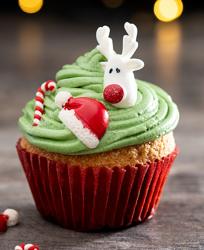 Recette de cupcakes au pain d’épice norvégien (pepperkake-cupcakes)