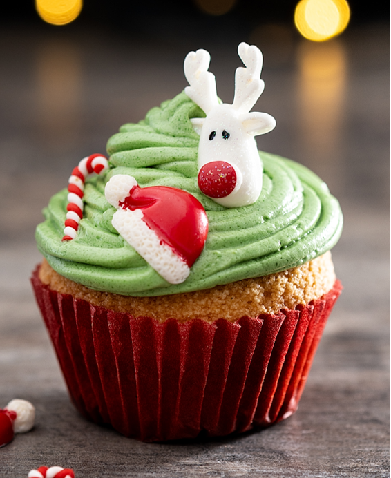 Recette de cupcakes au pain d’épice norvégien (pepperkake-cupcakes)