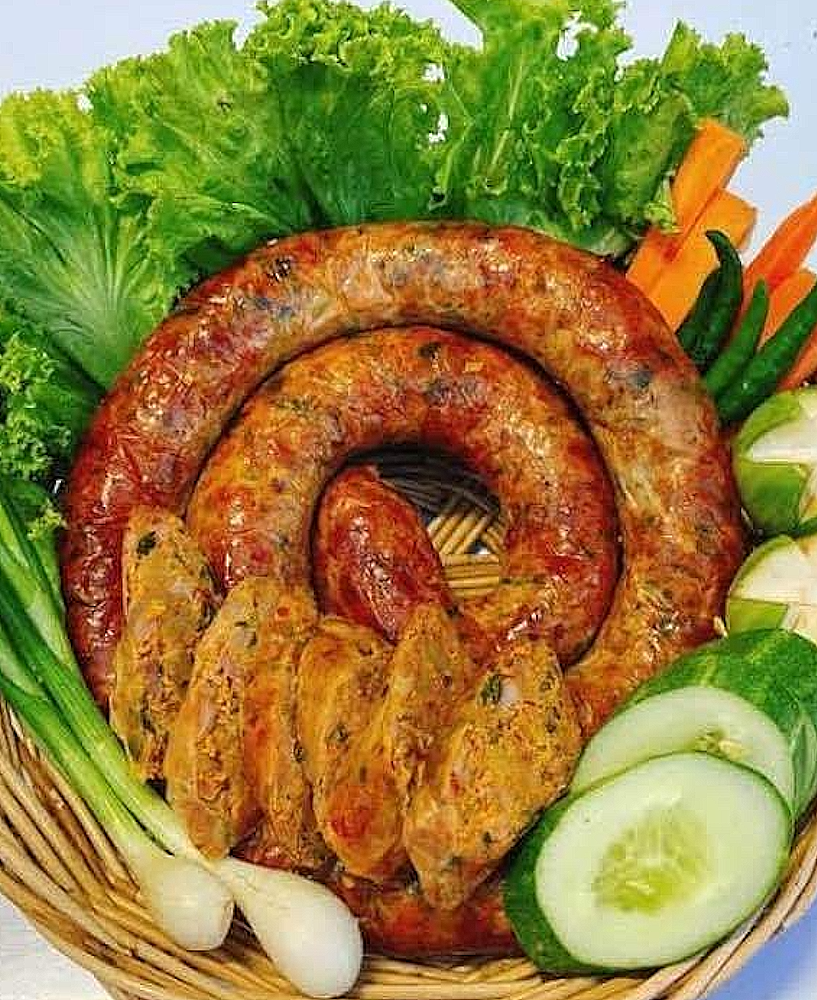 泰式香茅传统香肠食谱（Sai Oua, ไส้อั่ว）