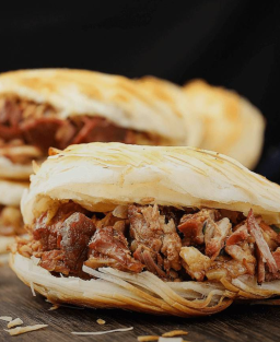 西安与潼关传统肉夹馍