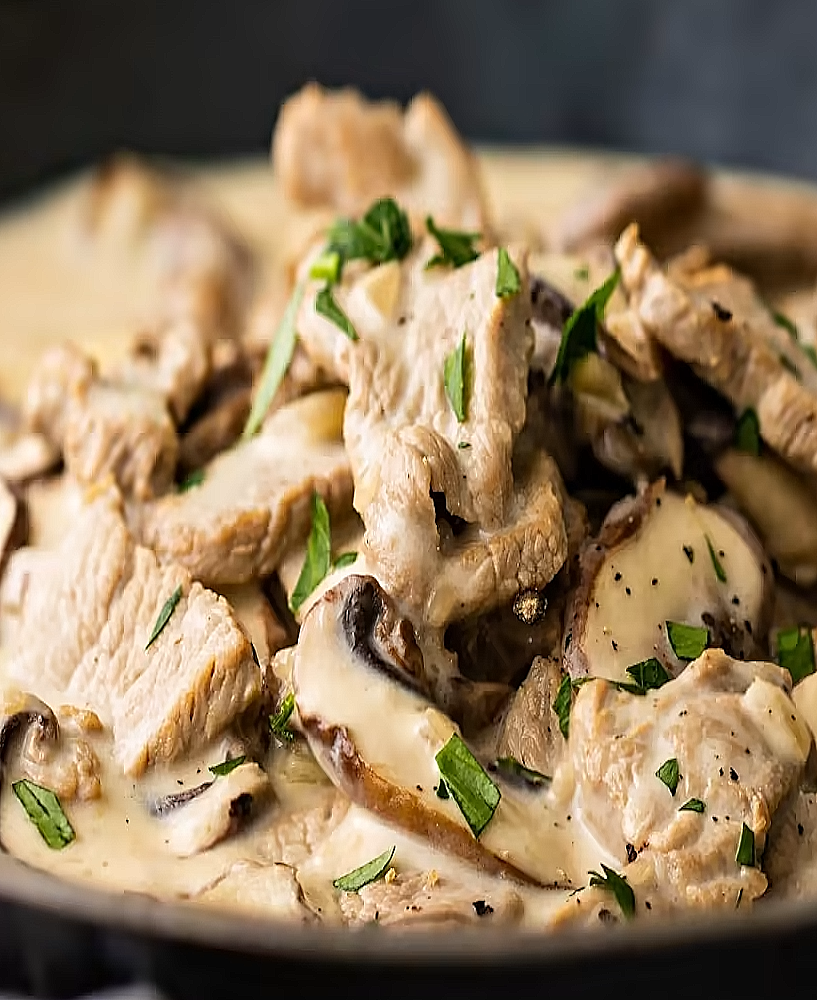 Zürcher Geschnetzeltes – Émincé de veau à la zurichoise