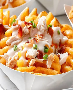 Loaded Fries, un plat généreux et réconfortant, idéal comme snack ou accompagnement
