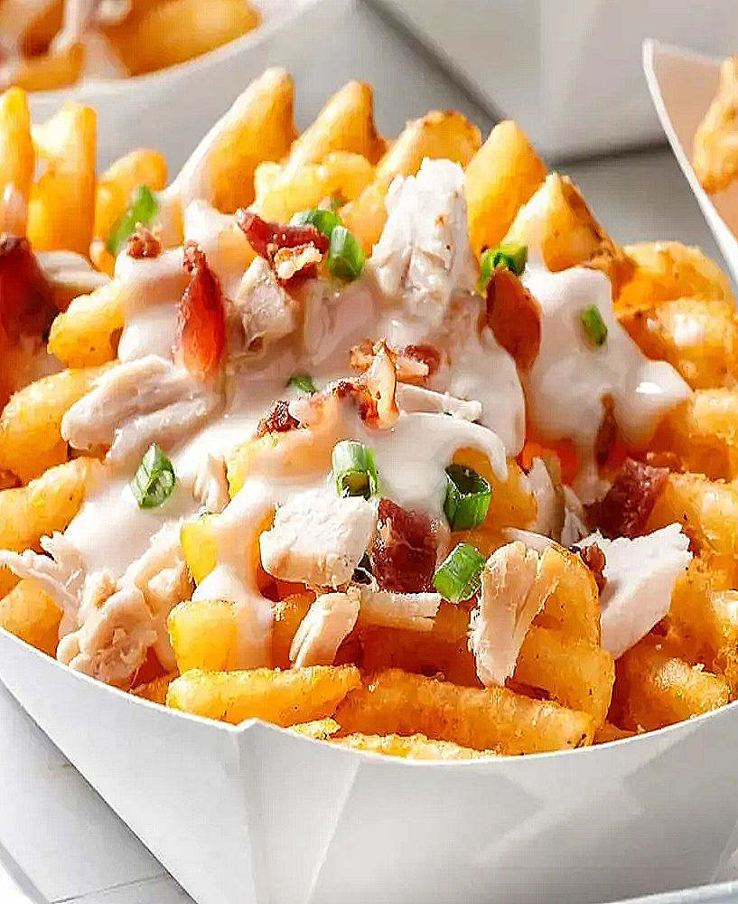 Loaded Fries, un plat généreux et réconfortant, idéal comme snack ou accompagnement