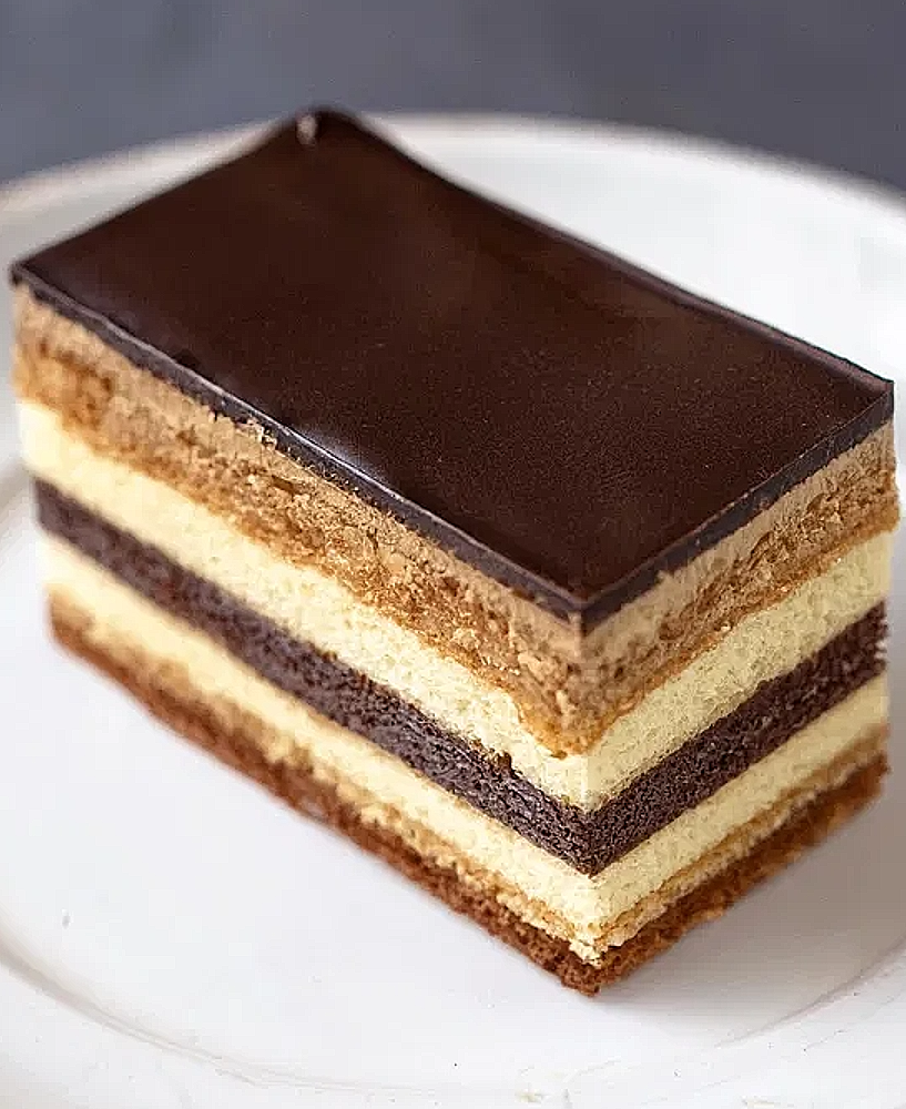 Recette Opéra Fusion Lenôtre × MOF : Entremets iconique parisien alliant café dominant et chocolat structurant