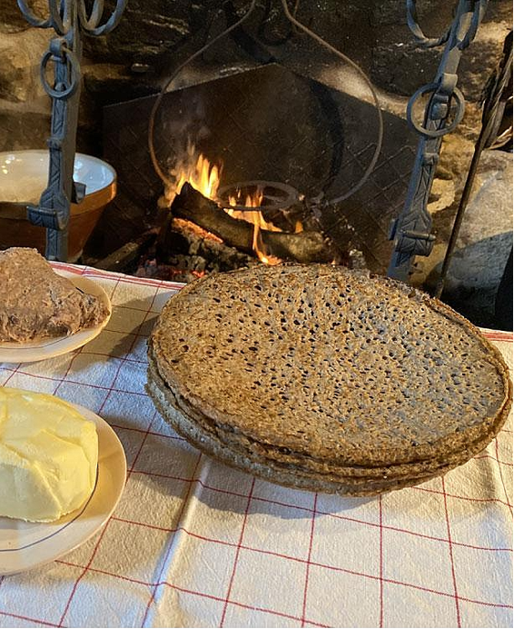 Ricetta del galetou (tourtou) del Limousin al grano saraceno