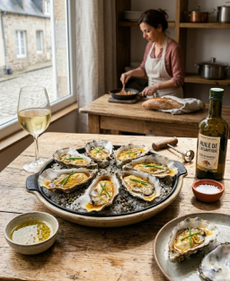 FICHE RECETTE PATRIMONIALE — CIVET D'HUÎTRES SELON LE VIANDIER DE TAILLEVENT