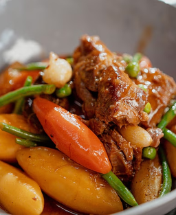 Recette Navarin d'Agneau : le ragoût printanier traditionnel de la cuisine française aux légumes nouveaux