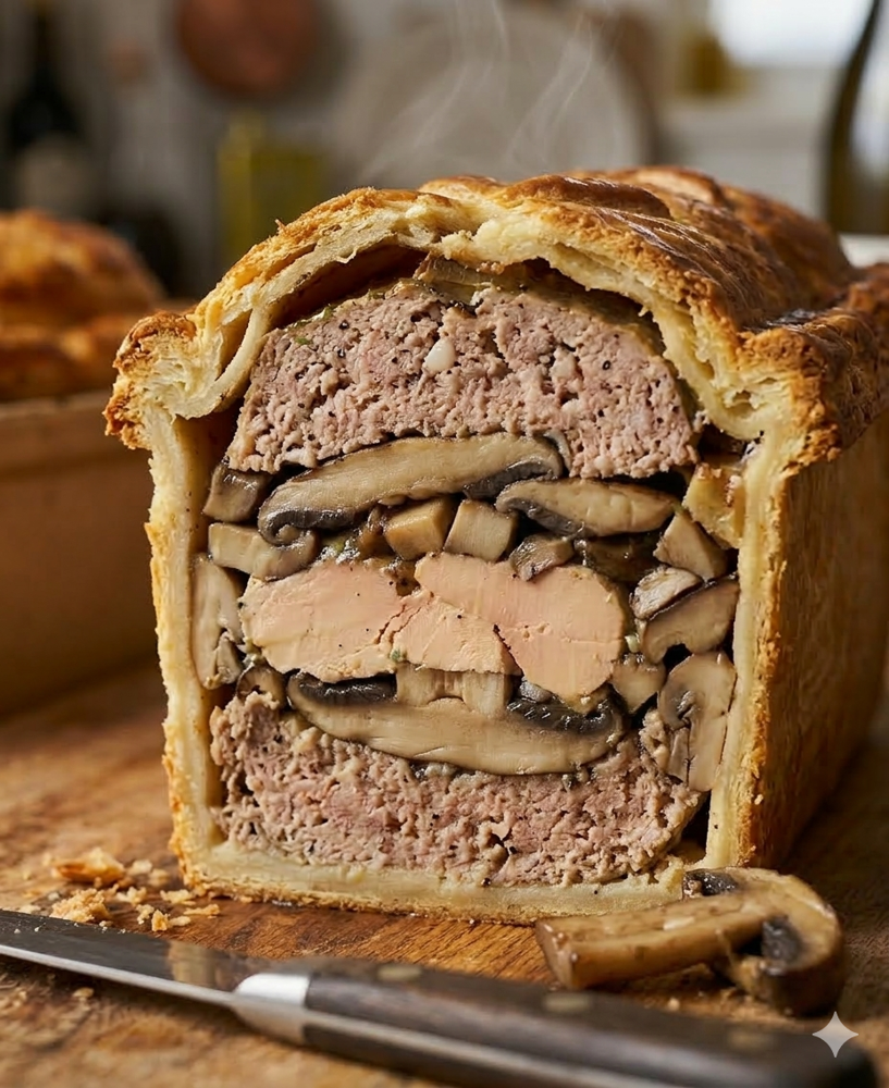 Recette de Pâté de Cèpes aux Escargots et Foie Gras de Canard