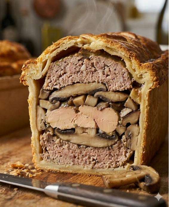 Recette de Pâté de Cèpes aux Escargots et Foie Gras de Canard