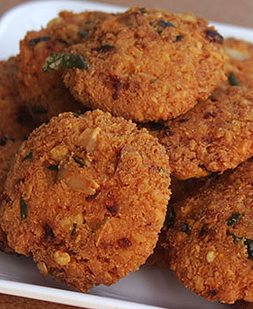 Recette authentique du Masala Vada — beignet croustillant de lentilles épicées du sud de l'Inde