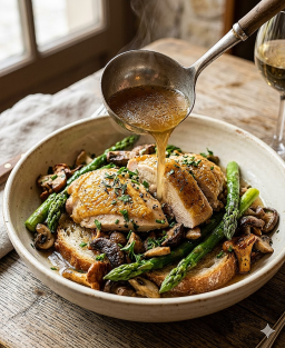 Recette de Potage de Poulets en Ragoust de La Varenne