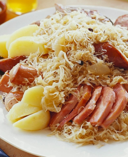 Recette traditionnelle française : Choucroute garnie codifiée