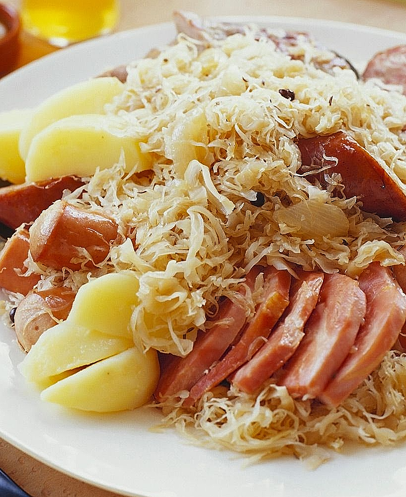 Recette traditionnelle française : Choucroute garnie codifiée