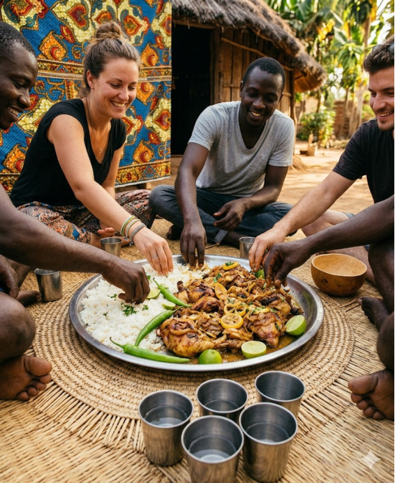 Recette du Poulet Yassa sénégalais, poulet mariné au citron vert et oignons caramélisés de la Casamance