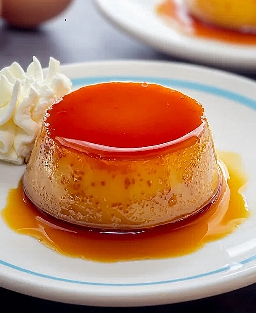 Recette du Tocinillo de cielo de Villoldo, dessert traditionnel d'Espagne, spécialité de Palencia en Castille-et-León