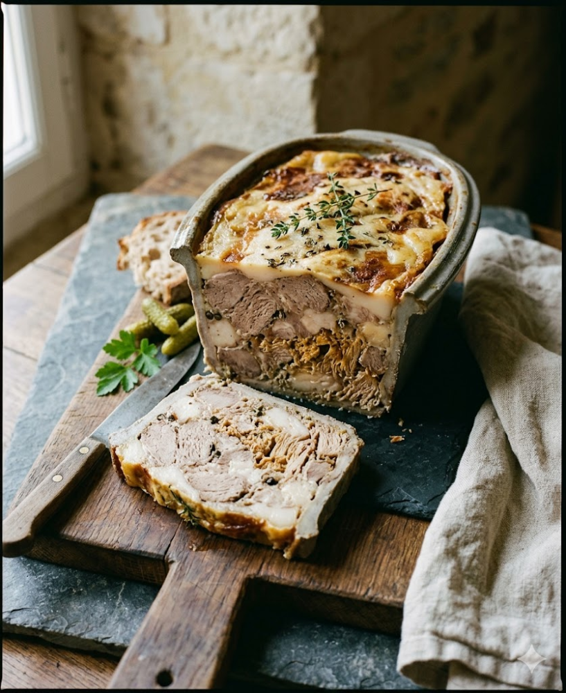 Recette traditionnelle des Grillons charentais et limousins — Pâté confit de porc du terroir