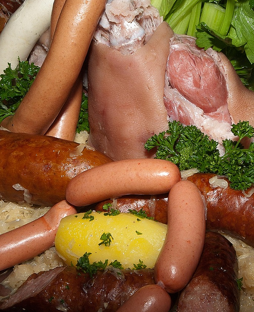 Recette traditionnelle française : Choucroute garnie codifiée