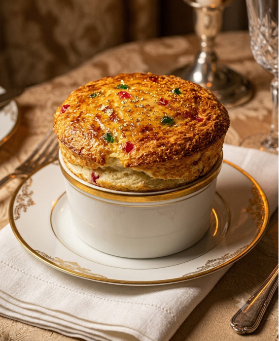 Recette du soufflé Rothschild, joyau sucré de la grande pâtisserie classique française aux paillettes d'or
