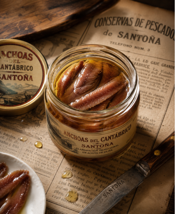 Recette des Anchoas del Cantábrico, les anchois du Cantabrique maturés à l'huile  un trésor marin de la côte basque