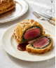 Recette du Bœuf Wellington en croûte feuilletée, filet de bœuf, duxelles de champignons et foie gras