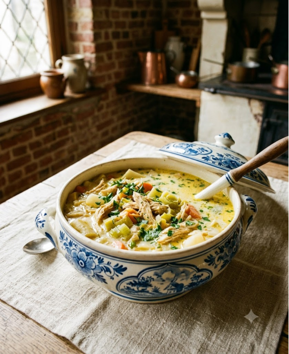 Recette authentique du Waterzooi gantois — Gentse Waterzooi, ragoût crémeux médiéval de Flandre