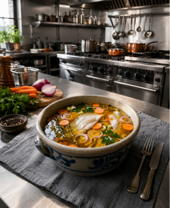 Recette authentique de l'Escabèche de poisson blanc de la Meuse — Escabetx mosan, marinade vinaigrée de rivière aux aromates