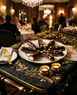 Recette du Gâteau de Tristan et Iseult, éclair légendaire au cœur de chocolat amer — création littéraire et gourmande