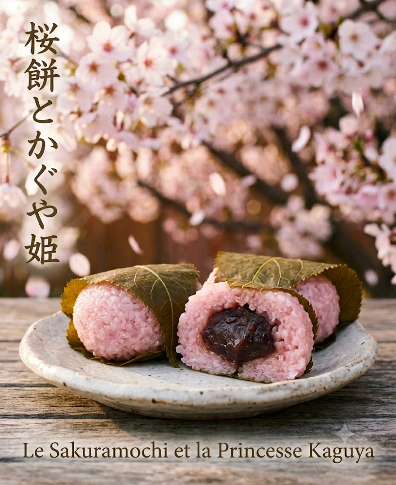 Recette Authentique du Sakuramochi Traditionnel - Pâtisserie Japonaise du Kansai et la Légende Poétique de Kaguya
