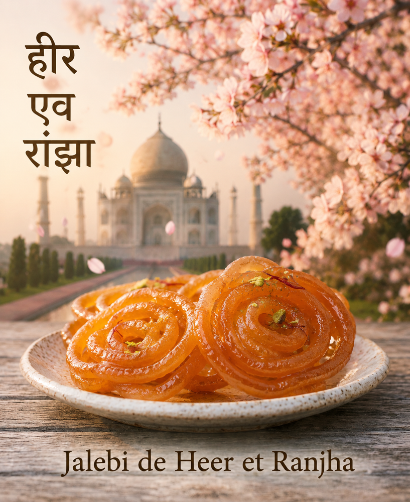 Jalebi : la recette légendaire du dessert doré inspiré du mythe d'amour Heer et Ranjha au Pendjab