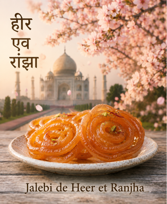 Jalebi : la recette légendaire du dessert doré inspiré du mythe d'amour Heer et Ranjha au Pendjab
