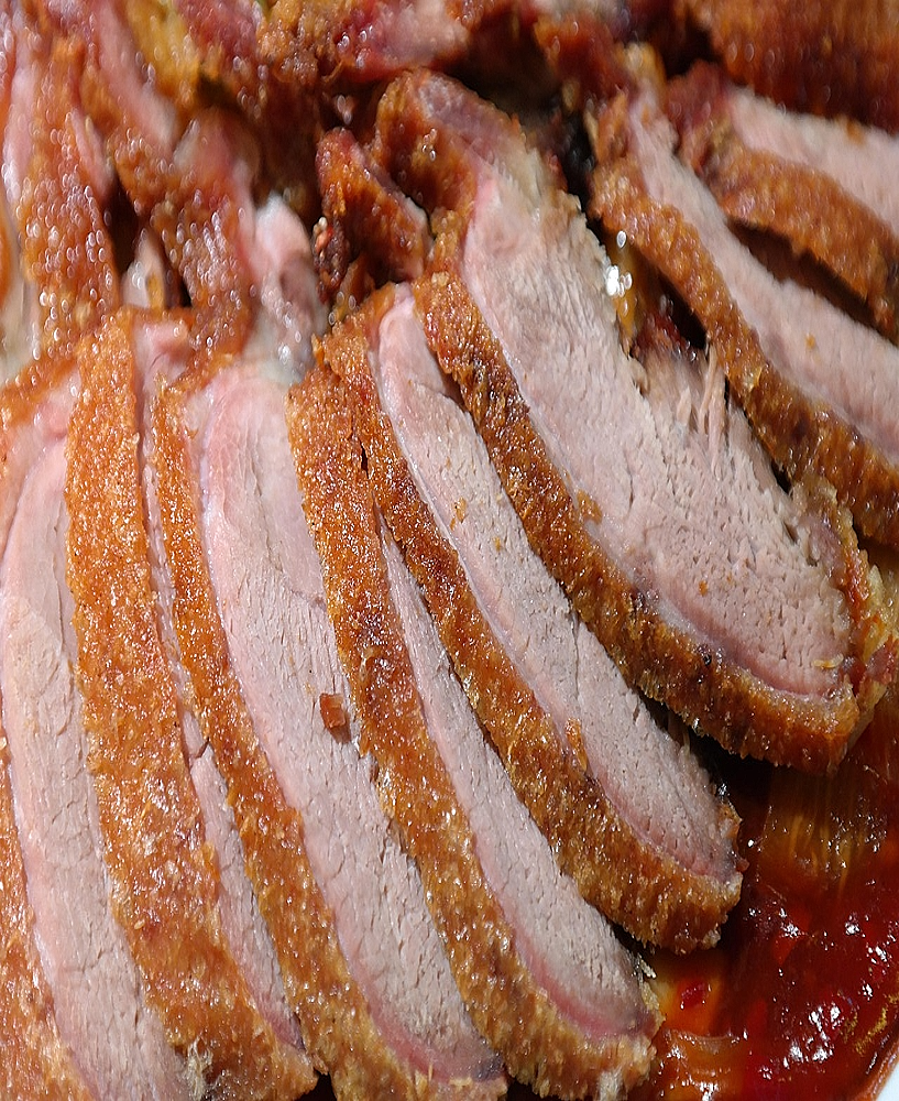 Recette de Feuilleté au Magret de Canard, Cèpes, chips de pomme Espuma de Foie Gras