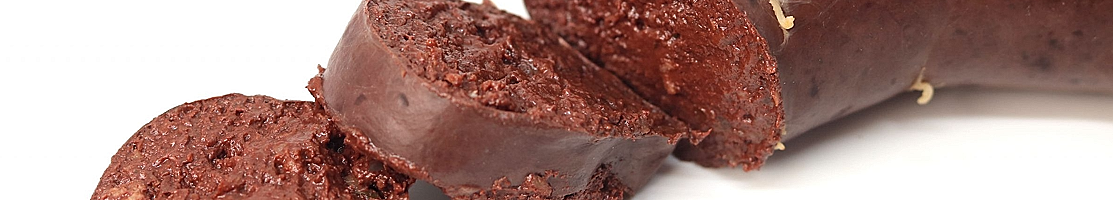 Blood or offal charcuterie